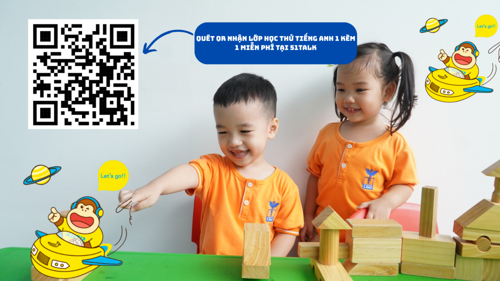 Lớp học 1 kèm 1 với giáo viên nước ngoài của 51Talk giúp bé học hiệu quả qua trò chơi và bài hát