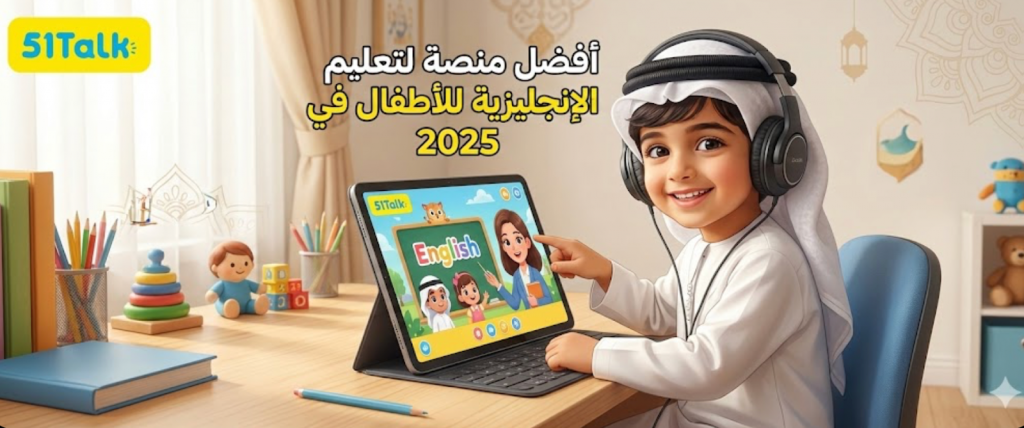 أفضل 5 منصات إنجليزية للأطفال مع تجربة مجانية: لماذا 51Talk؟