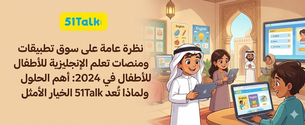 تطبيقات تعليم الإنجليزية للأطفال 2025: لماذا تتفوق 51Talk؟