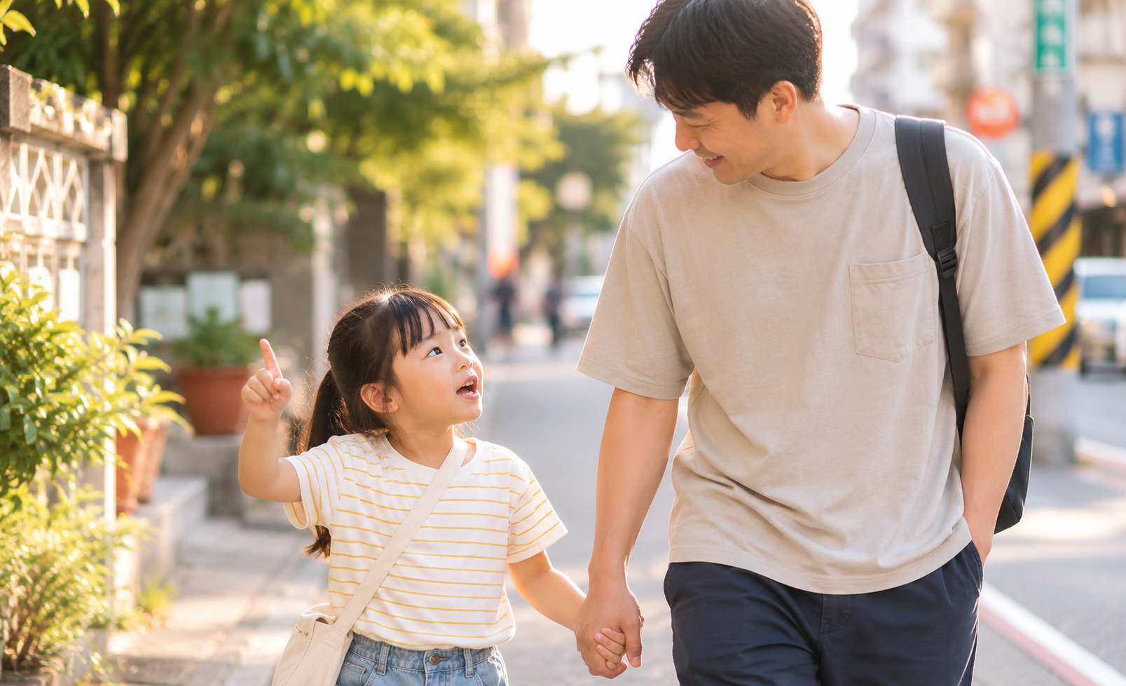 孩子和父母一起討論暑假生活節奏，規劃家庭小儀式與親子陪伴時間