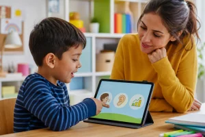 اختيار تطبيق إنجليزية للتحدث والاستماع وتتبع التقدم